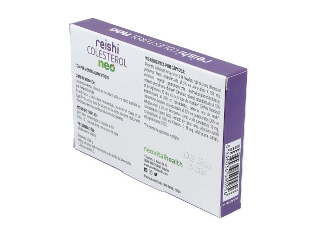 Reishi Colesterol Neo 30Cap.