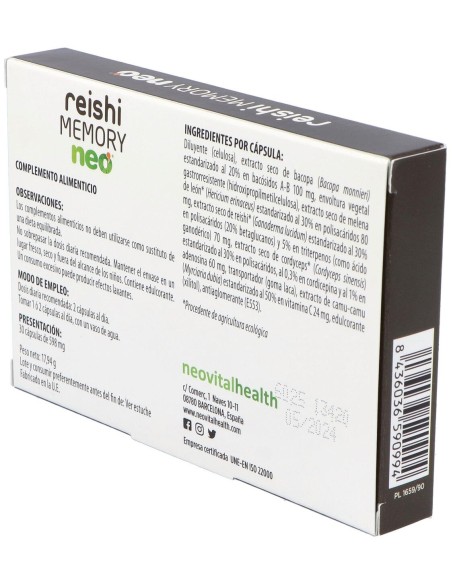 Reishi Memory Neo 30Cap.