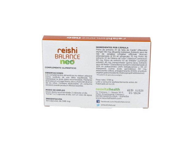 Reishi Balance Neo 30Cap.