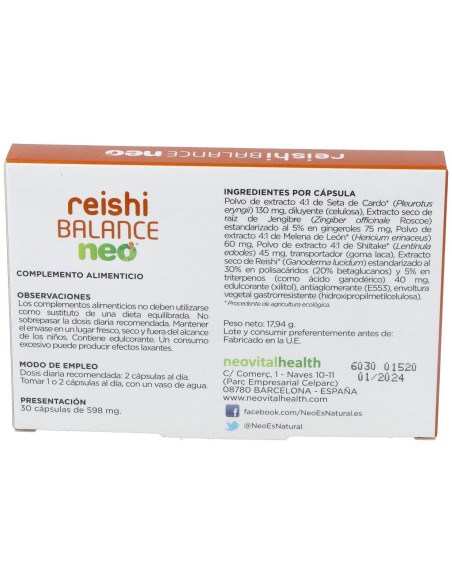 Reishi Balance Neo 30Cap.
