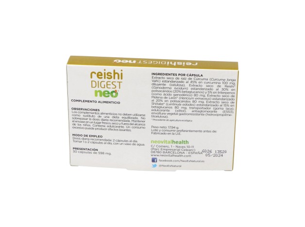 Reishi Digest Neo 30Cap.