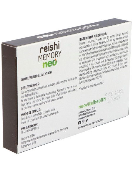 Reishi Memory Neo 30Cap.