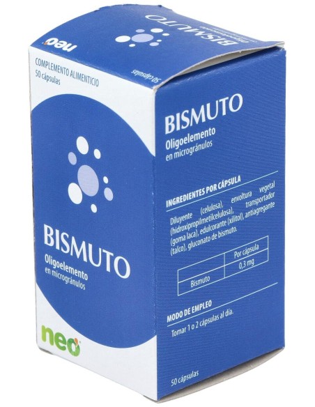 Bismuto Microgranulos Neo 50Cap.