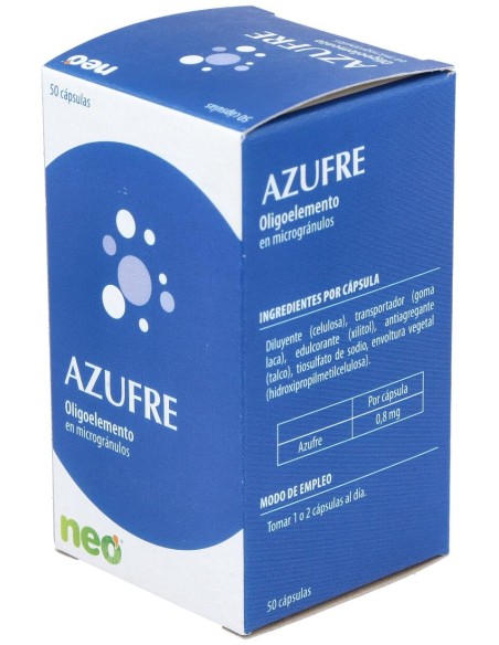 Azufre Microgranulos Neo 50Cap.