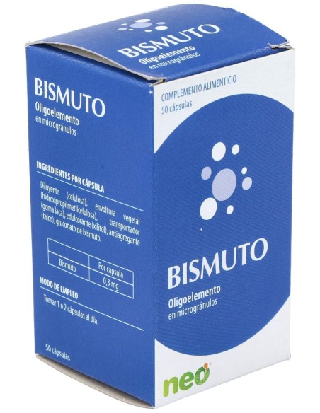Bismuto Microgranulos Neo 50Cap.
