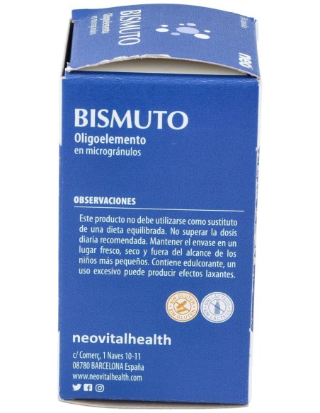 Bismuto Microgranulos Neo 50Cap.