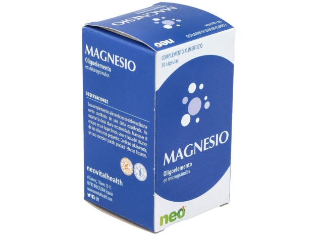 Magnesio Microgranulos Neo 50Cap.