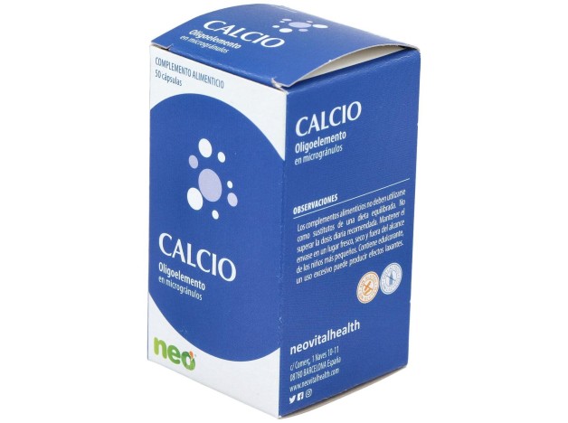 Calcio Microgranulos Neo 50Cap.