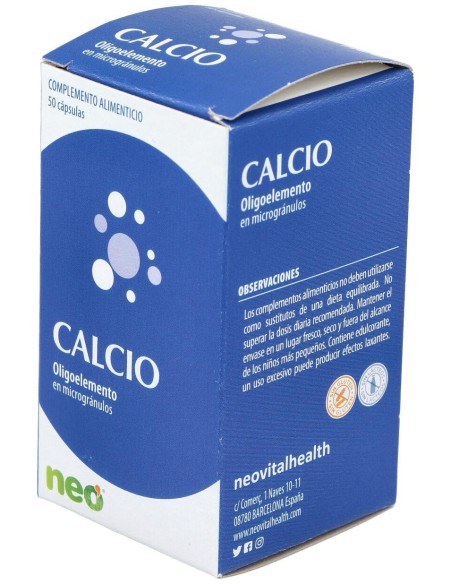 Calcio Microgranulos Neo 50Cap.