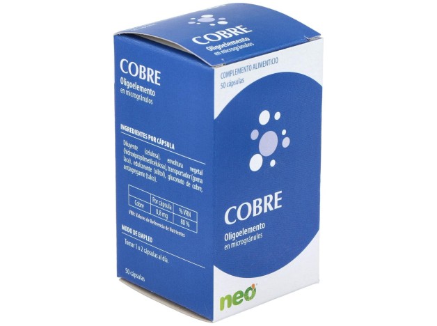 Cobre Microgranulos Neo 50Cap.