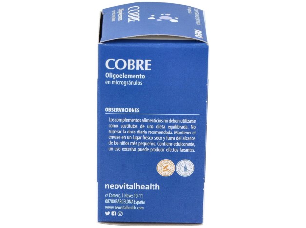Cobre Microgranulos Neo 50Cap.
