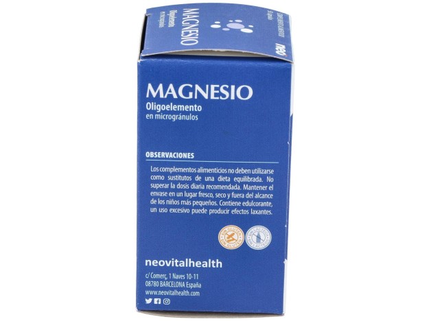 Magnesio Microgranulos Neo 50Cap.