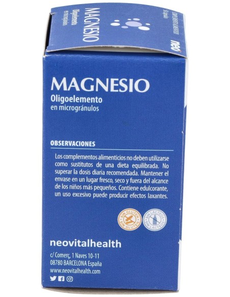 Magnesio Microgranulos Neo 50Cap.