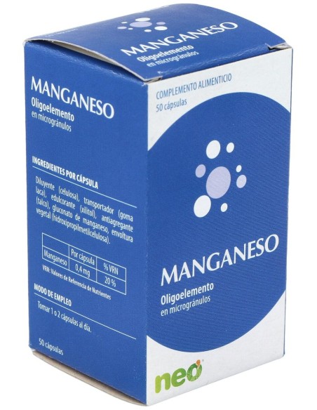 Manganeso Microgranulos Neo 50Cap.
