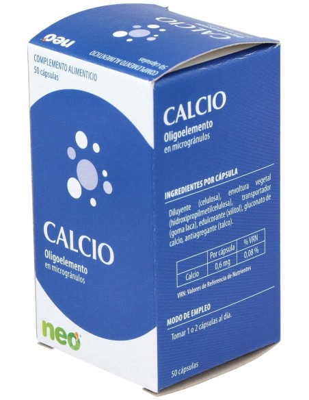 Calcio Microgranulos Neo 50Cap.