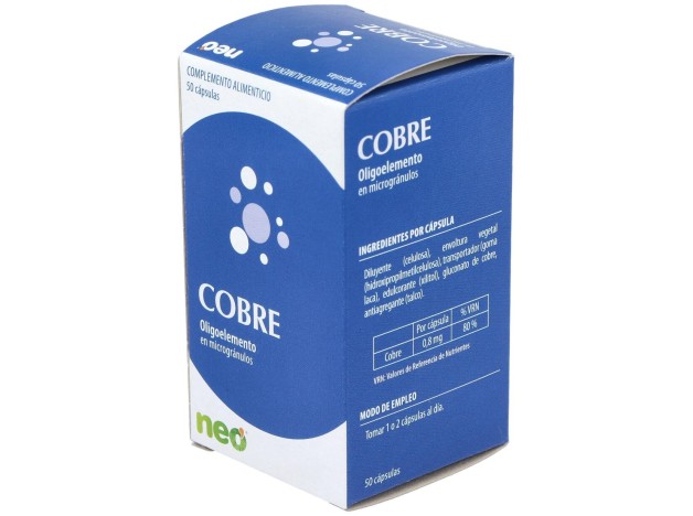 Cobre Microgranulos Neo 50Cap.