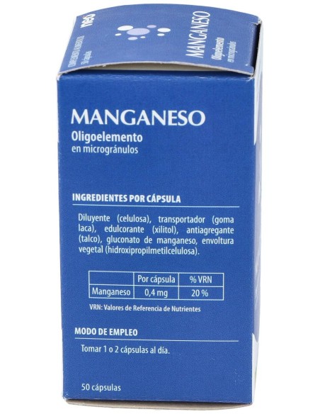 Manganeso Microgranulos Neo 50Cap.