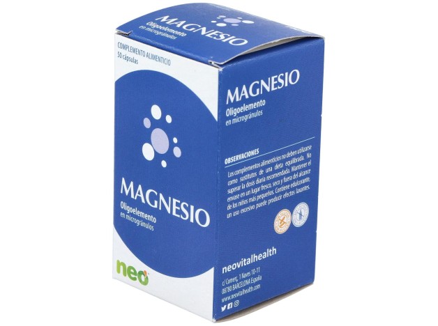 Magnesio Microgranulos Neo 50Cap.