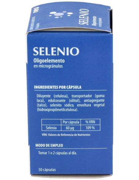 Selenio Microgranulos Neo 50Cap.