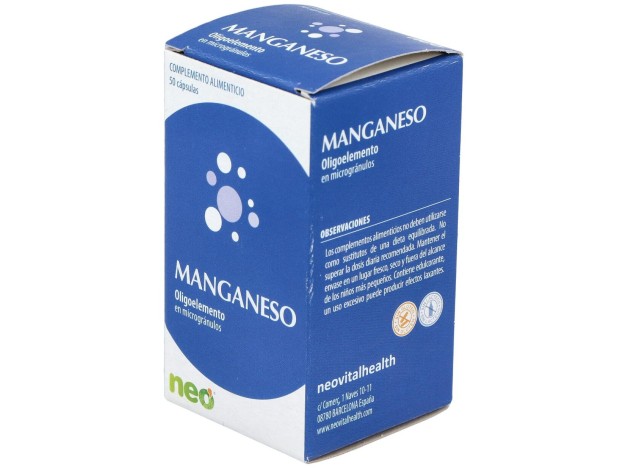 Manganeso Microgranulos Neo 50Cap.