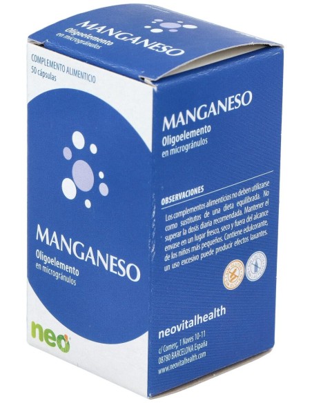 Manganeso Microgranulos Neo 50Cap.