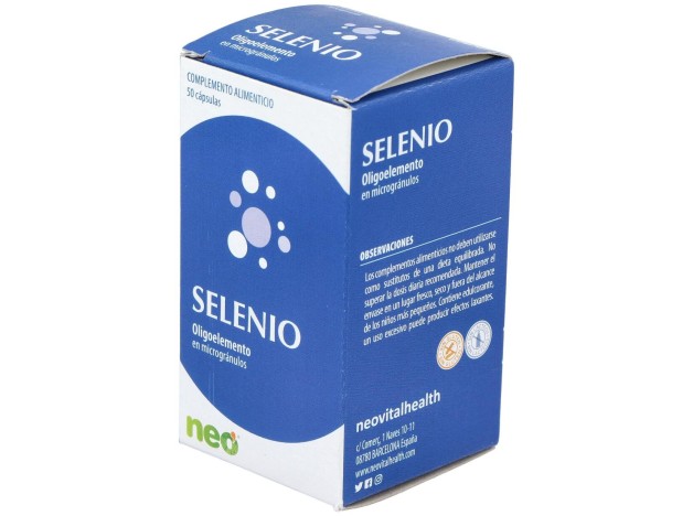 Selenio Microgranulos Neo 50Cap.