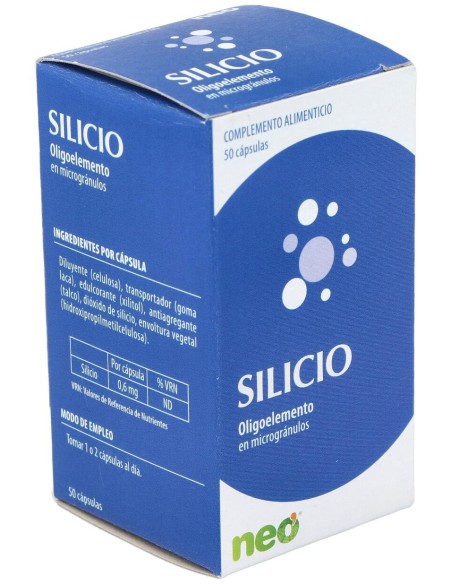 Silicio Microgranulos Neo 50Cap.