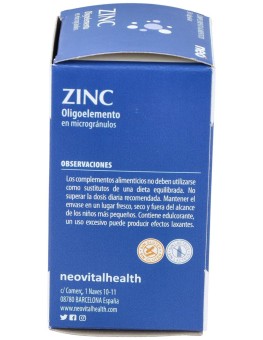 Zinc Microgranulos Neo 50Cap.