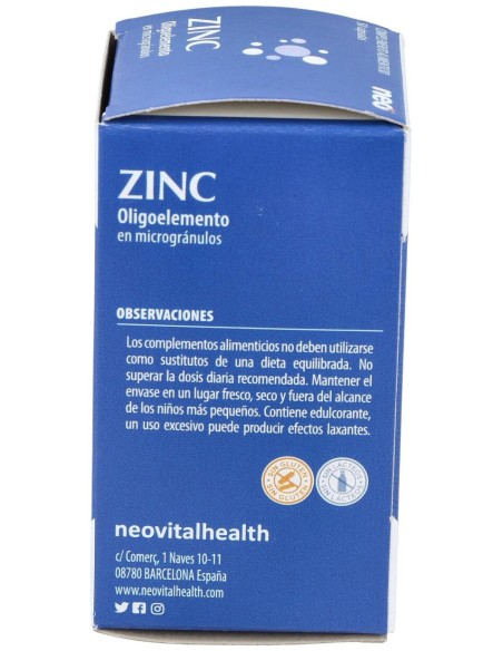 Zinc Microgranulos Neo 50Cap.