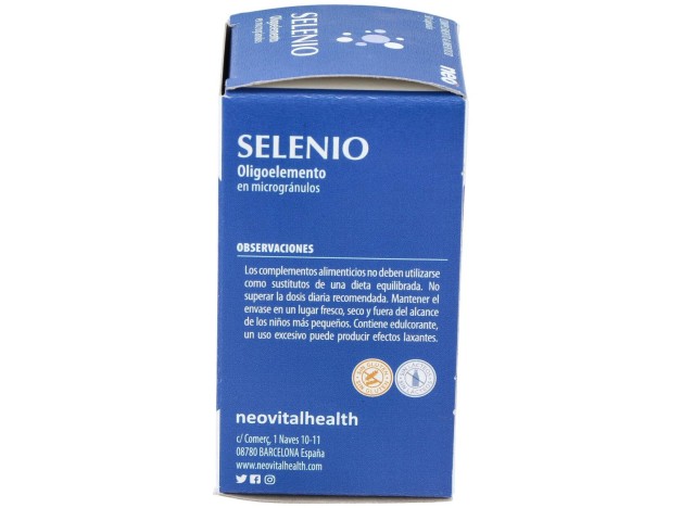 Selenio Microgranulos Neo 50Cap.