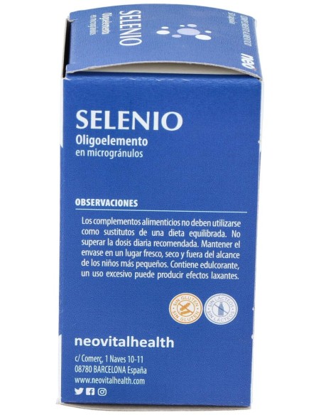 Selenio Microgranulos Neo 50Cap.