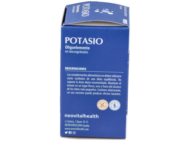 Potasio Microgranulos Neo 50Cap.
