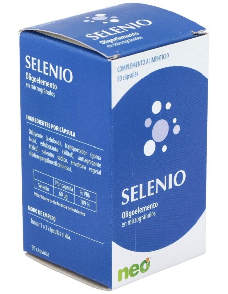 Selenio Microgranulos Neo 50Cap.