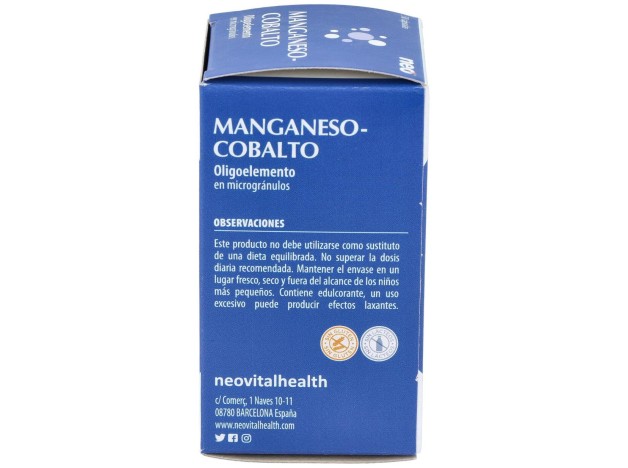 Manganeso-Cobalto Microgranulos Neo 50Cap.