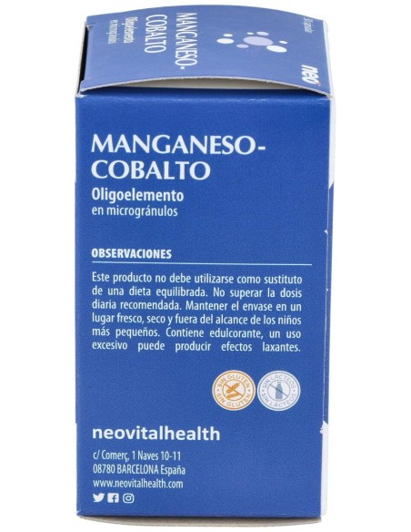 Manganeso-Cobalto Microgranulos Neo 50Cap.