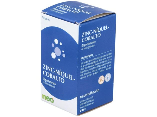 Zinc-Niquel-Cobalto Microgranulos Neo 50Cap.