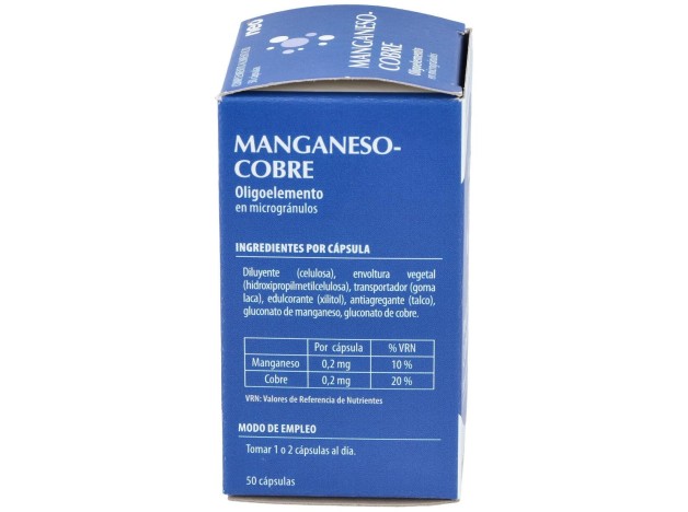Manganeso-Cobre Microgranulos Neo 50Cap.