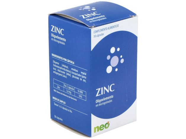 Zinc Microgranulos Neo 50Cap.