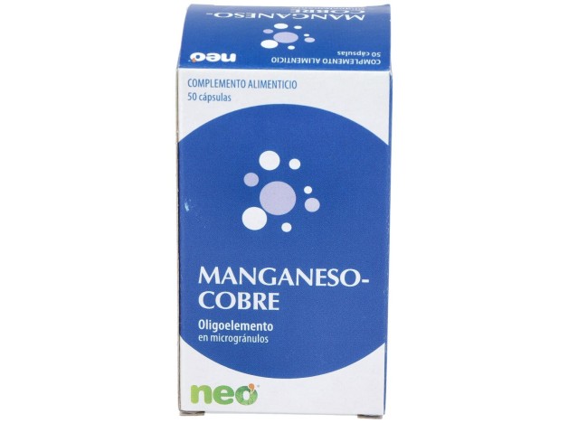 Manganeso-Cobre Microgranulos Neo 50Cap.