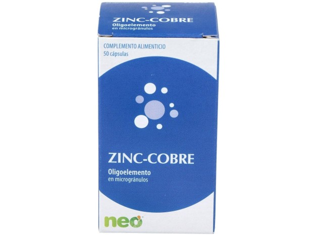 Zinc-Cobre Microgranulos Neo 50Cap.