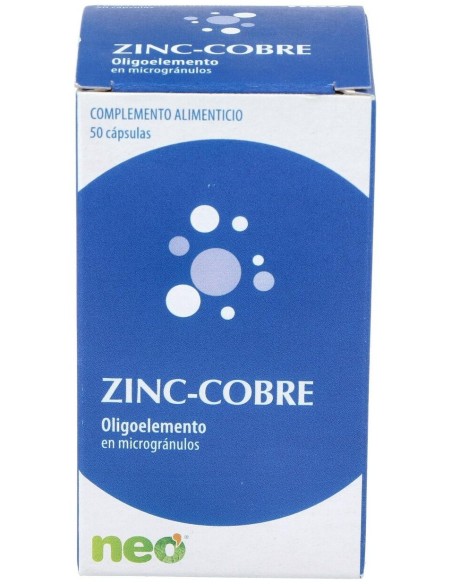 Zinc-Cobre Microgranulos Neo 50Cap.