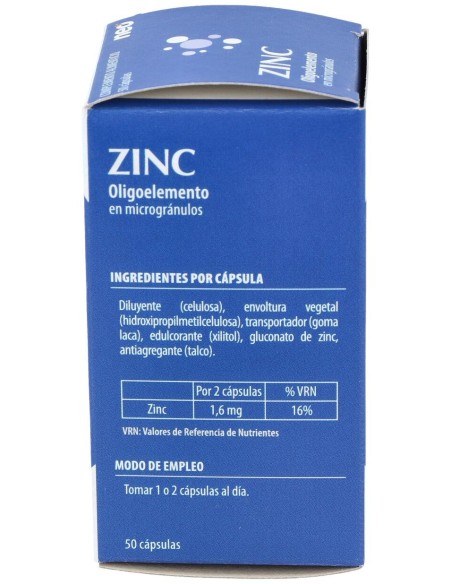 Zinc Microgranulos Neo 50Cap.