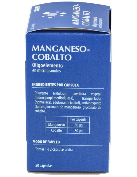 Manganeso-Cobalto Microgranulos Neo 50Cap.