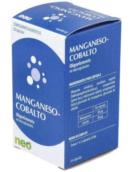 Manganeso-Cobalto Microgranulos Neo 50Cap.