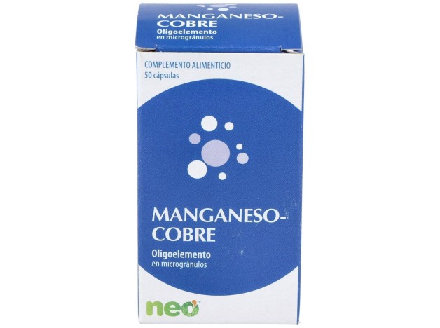 Manganeso-Cobre Microgranulos Neo 50Cap.