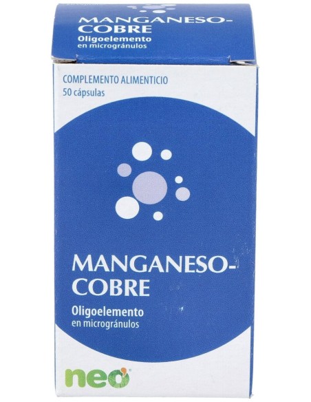Manganeso-Cobre Microgranulos Neo 50Cap.
