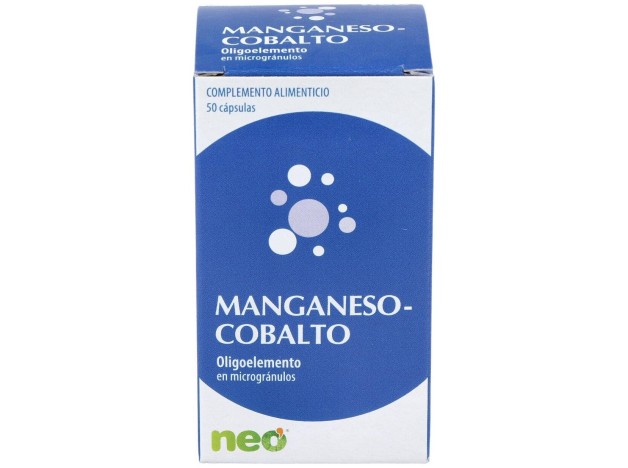 Manganeso-Cobalto Microgranulos Neo 50Cap.