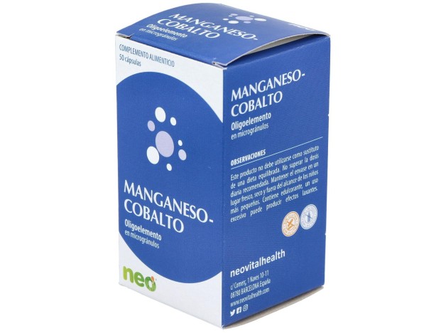 Manganeso-Cobalto Microgranulos Neo 50Cap.