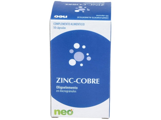 Zinc-Cobre Microgranulos Neo 50Cap.