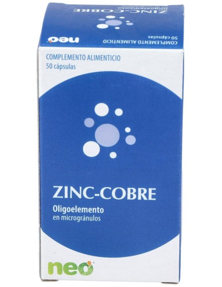Zinc-Cobre Microgranulos Neo 50Cap.